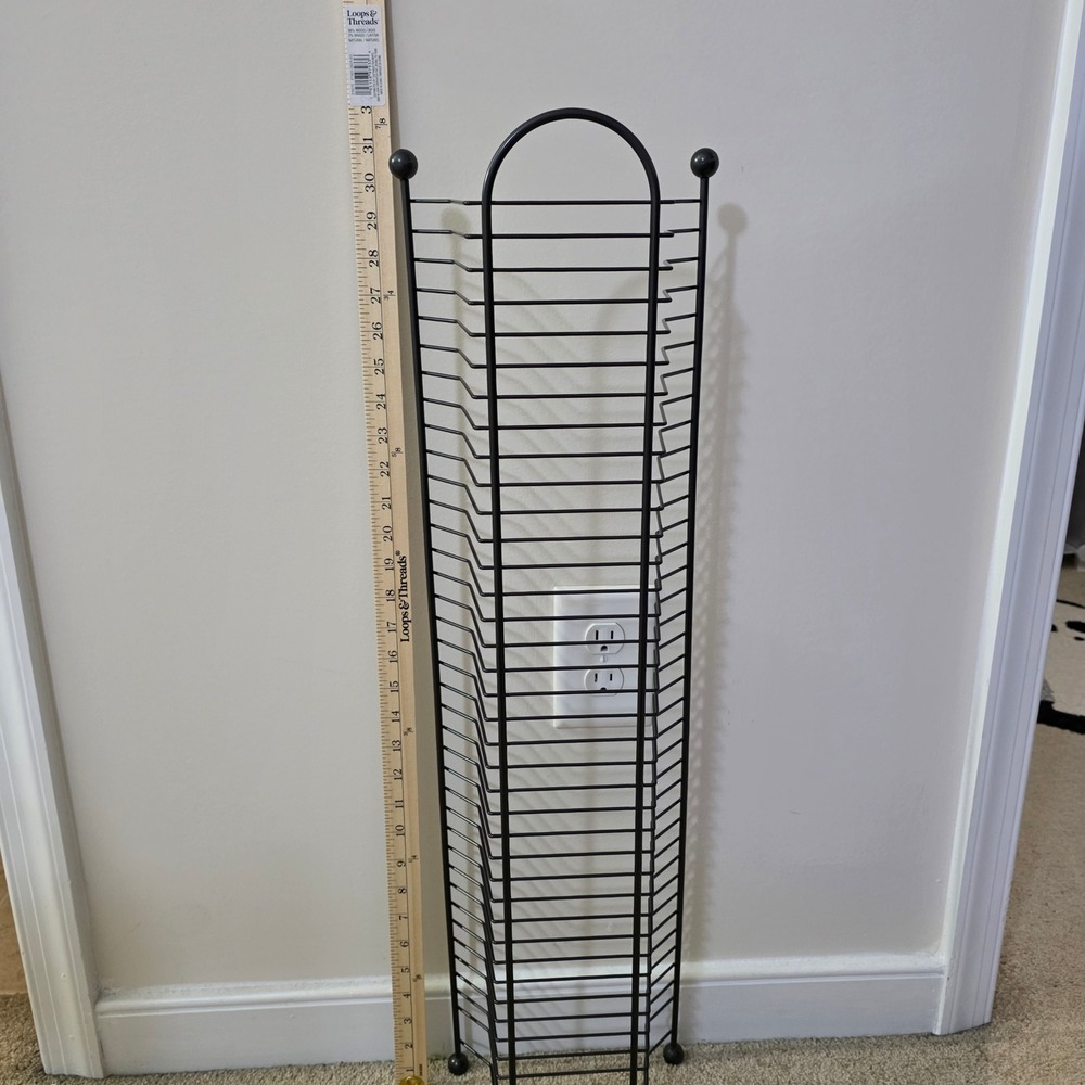 Vintage DVD Video Game Tower Rack Set of 3 Metal Black Media Storage Organizer - Picture 5 of 5